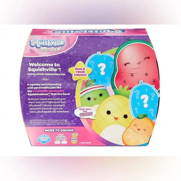 NEW Squishville by Original Squishmallows FRUIT SQUAD Plush 2-Inch NIB Mystery - Picture 5 of 5